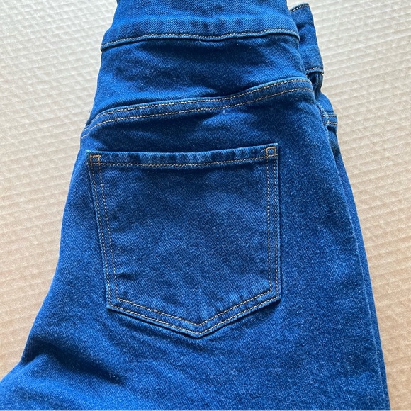 FRAME Le Hardy High Rise Wide Leg Jeans in Adele , medium wash, size 29 - Picture 13 of 15